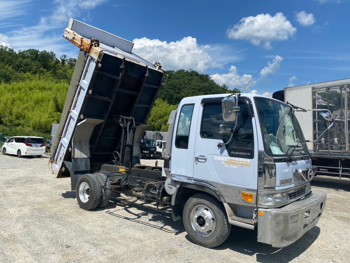 ライジングレンジャー実走行8万キロ 生エンジン4tダンプ トラックコム中古トラック販売