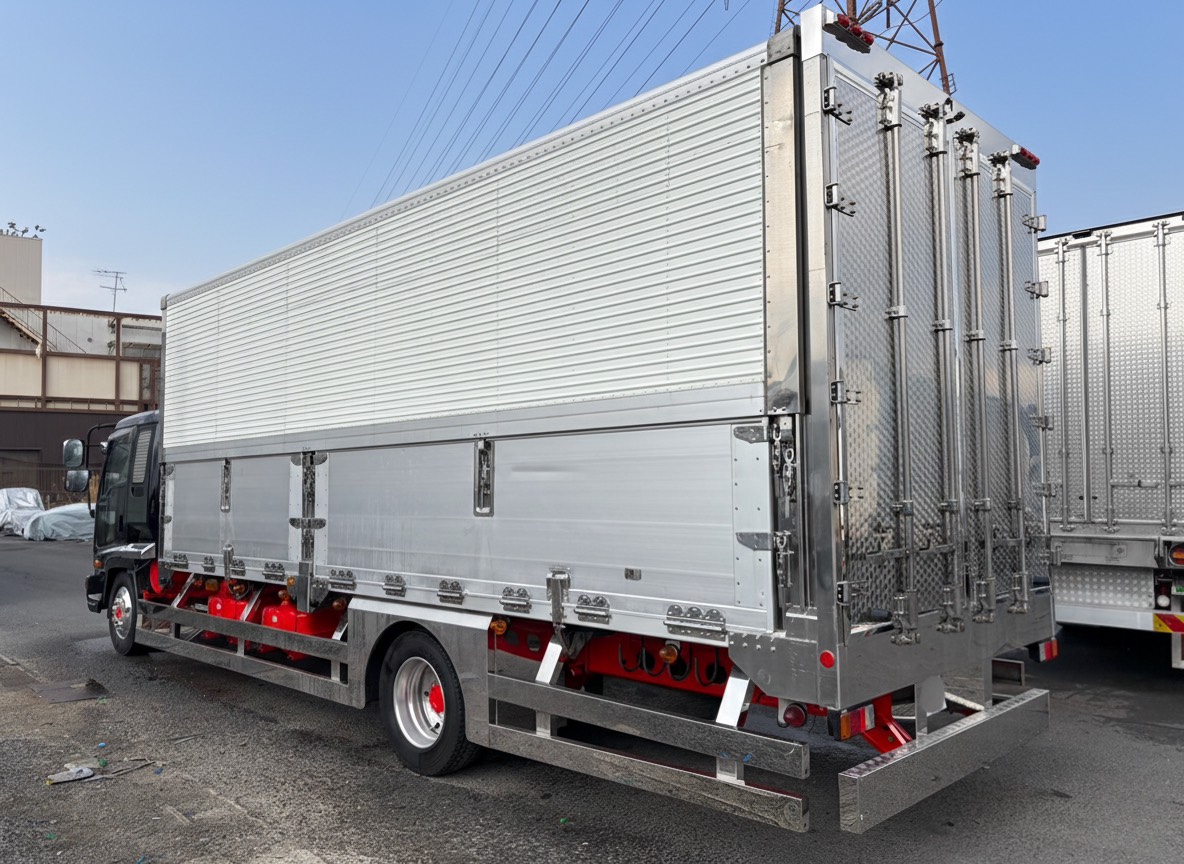 L6.5m☆セミワイド造りボディードライウイング☆90アオリ | トラック